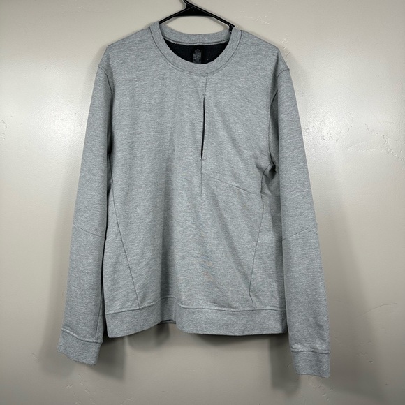 Lululemon Men’s City Sweat Crew Heathered Ultra Light...